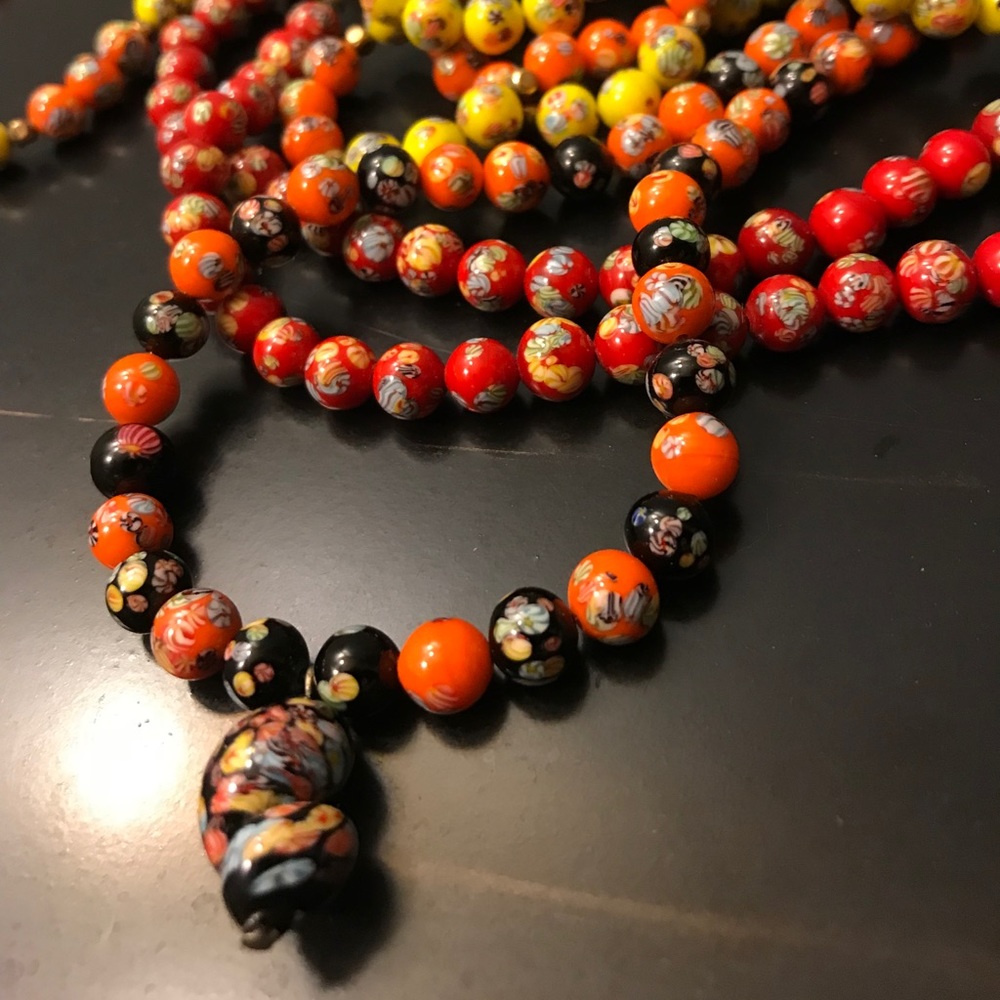 Venetian Millefiori Glass beads for crafts